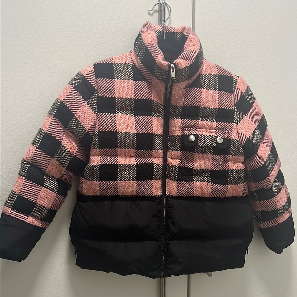 Marni Pink and Black Puffer Jacket